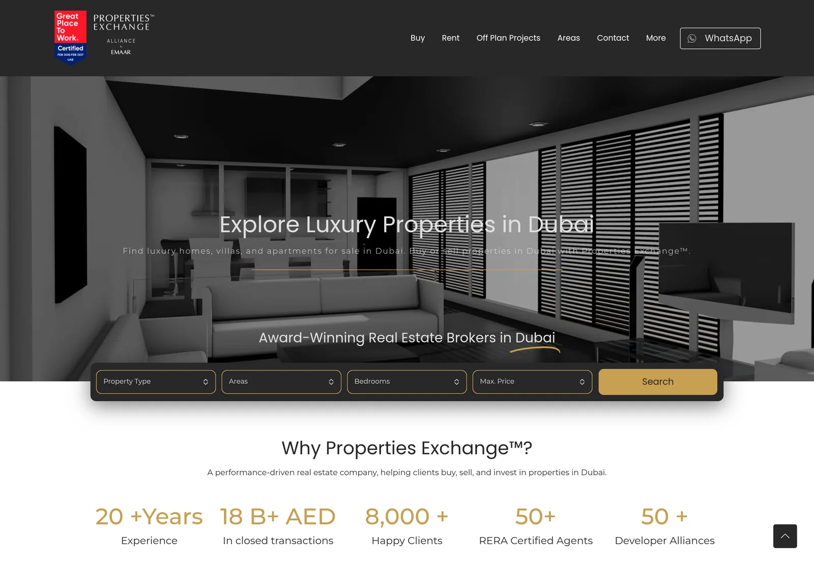 Properties Exchange project preview