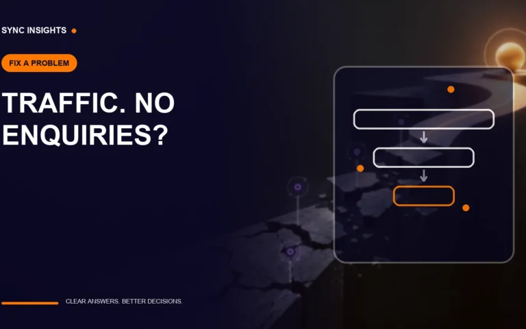 SEO Traffic but No Enquiries: What Should You Check First?